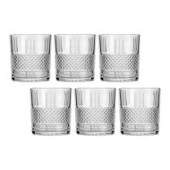 Jogo 6 Copos 340ml Whisky 8,5x9,3cm